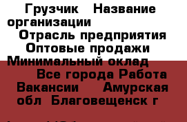 Грузчик › Название организации ­ Fusion Service › Отрасль предприятия ­ Оптовые продажи › Минимальный оклад ­ 20 000 - Все города Работа » Вакансии   . Амурская обл.,Благовещенск г.